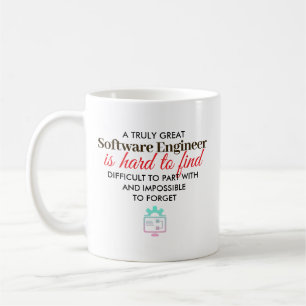 Tolles personalisiertes Namensgeschenk für Softwar Kaffeetasse