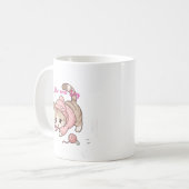 Tolles Pfötchen-Tag Kaffeetasse (Vorderseite Links)