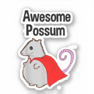 Tolles Possum Lustig, Niedlich. Tierliebhaber Aufkleber
