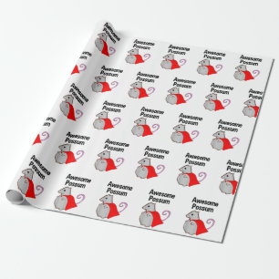 Tolles Possum Lustig, Niedlich. Tierliebhaber Geschenkpapier
