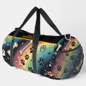 Tolles Regenbogen-Haustier-Abenteuer  Duffle Bag (Rechte Ecke)