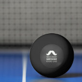 Tolles Schnurrbart Tischtennisball (Netto)