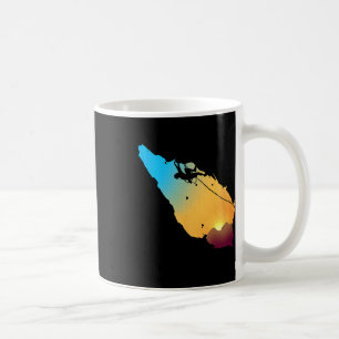 Tolles Sonnenuntergangs-Felsenklettern-Geschenk Fe Kaffeetasse
