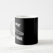 Tolles Spatula zum Wenden - Lustiger Bäcker oder K Kaffeetasse (Vorderseite Links)