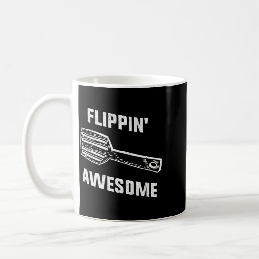 Tolles Spatula zum Wenden - Lustiger Bäcker oder K Kaffeetasse (Links)