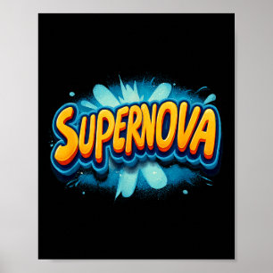 Tolles Supernova-Kostüm für Jungen und Mädchen Poster