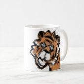 Tolles süßes Tigertasse Kaffeetasse (VorderseiteRechts)
