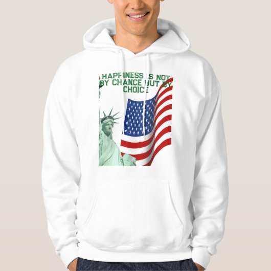 Tolles T-Shirt mit Flaggen-Design Hoodie (Vorderseite)