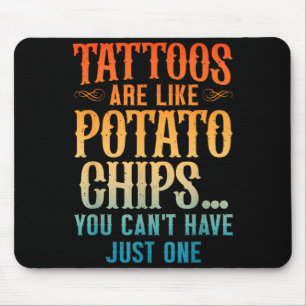 Tolles Tattoo-Künstler-Kunst für Männer Frauen Tät Mousepad