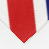 Tolles UK-Flagge, der Union Jack Fleecedecke (Ecke)