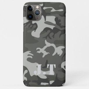 Tolles Urban Camouflage Muster Monogramm iPhone 11 Pro Max Hülle