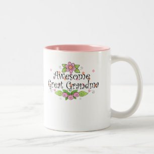 Tolles Urgroßmutter T-Shirt Zweifarbige Tasse