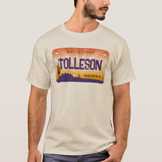 Tolleson Arizona Kennzeichen Shirt (Vorderseite)