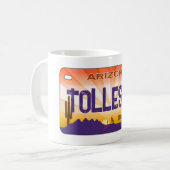Tolleson Arizona Kennzeichen Tasse (Vorderseite Links)