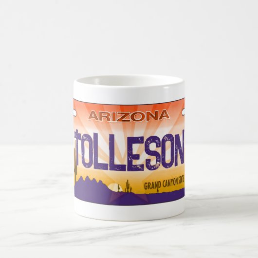 Tolleson Arizona Kennzeichen Tasse (Mittel)