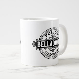 Tollkirsche Vintage Style Giftetikett für Gift Jumbo-Tasse