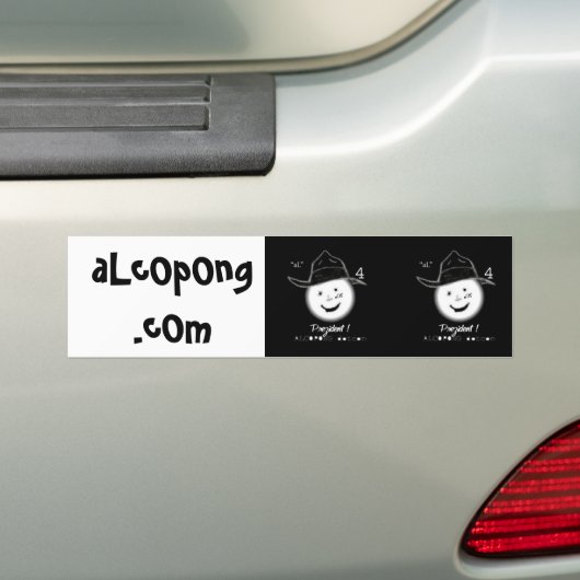 Tollpatsch aLcOpOng.com, aLcOpOng.cOm Autoaufkleber (Auf Auto)