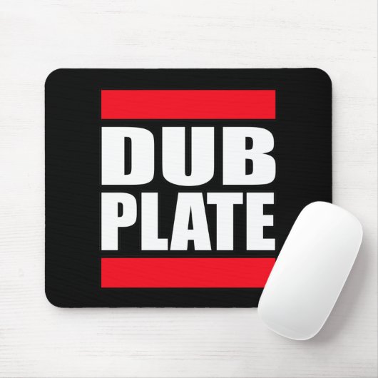 Tollpatsch-Platte Dubplate Mousepad (Mit Mouse)