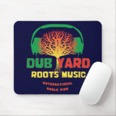 Tollpatsch-Yard wurzelt Musik Mousepad (Mit Mouse)
