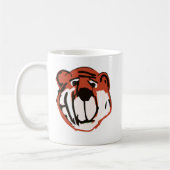 Tollpatschiger süßer Tigertasse Kaffeetasse (Links)