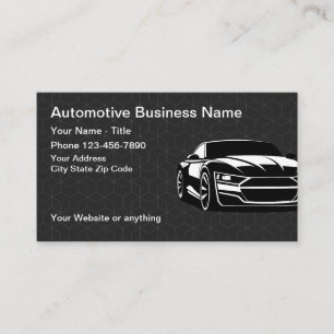 Tollste Automotive Template Geschäftskarten Visitenkarte