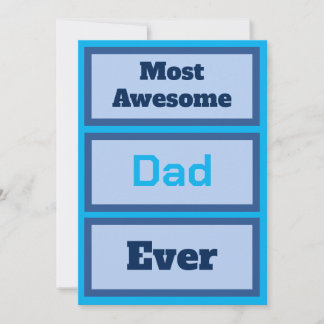 Tollste Dad Karte Aller Zeiten Flachkarte