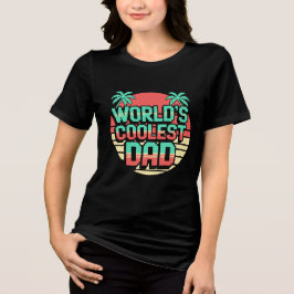 Tollster Papa Retro Vintage T-Shirt Tri-Blend Shirt