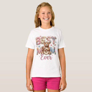Tollstes-Mutter-aller-Zeiten Süßer-Bär Muttertags- T-Shirt