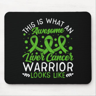 Tollwütiger Leberkrebs Krieger Leberkrebs Mousepad