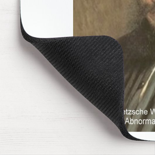 Tolstoi "Nietzsche = Stupid" Zitat Geschenke T-Shi Mousepad (Ecke)