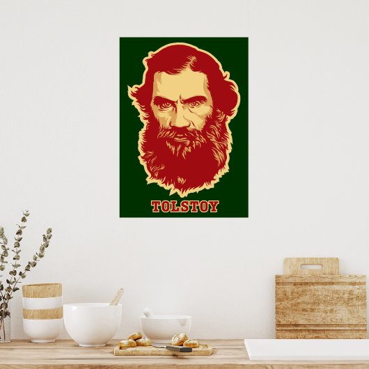 Tolstoi Poster (Küche)