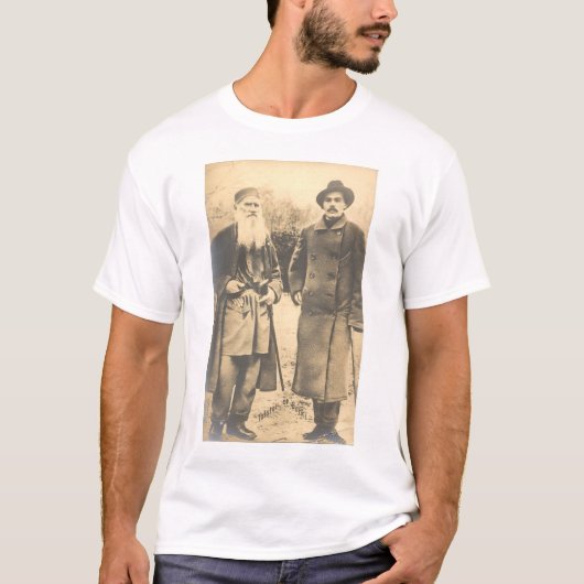 Tolstoi und Gorki T-Shirt (Vorderseite)