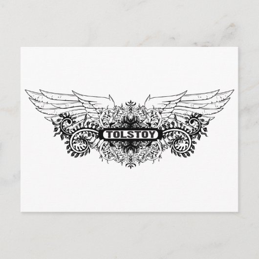 Tolstoy ~ Leo Novelist / Writer Postkarte (Vorderseite)