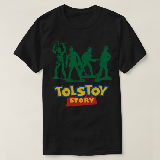 Tolstoy Story Wesentlichen T-Shirt (Design vorne)
