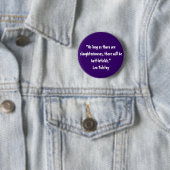 Tolstoy vegetarisches Zitat Button (Beispiel)