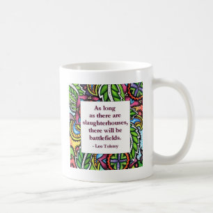 Tolstoy Zitat Kaffeetasse