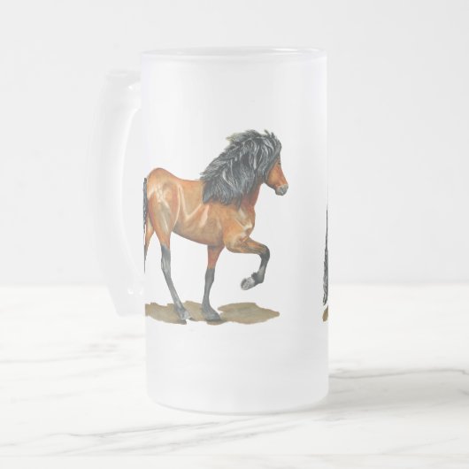 Tolt in Bewegung ~ Verpackung um mattierte Tasse (Vorderseite Links)