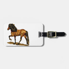 Tolt in Bewegung Zwei Gepäckanhänger