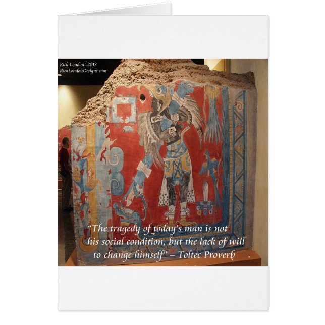 Toltec Empire Graphic & Famous Proverb (Vorne)