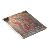 Toltec Empire Graphic & Famous Proverb Notizblock (angewinkelt)