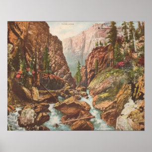 Toltec-Schlucht Poster