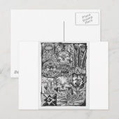Toltec Warriors Postkarte (Vorne/Hinten)