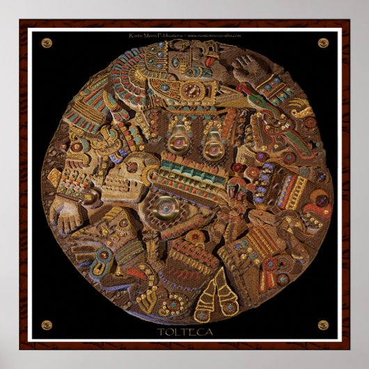 "TOLTECA" ART DRUCKER POSTER (Vorne)