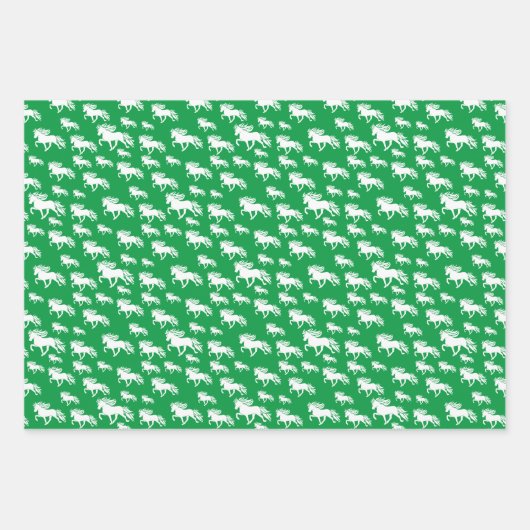 Tölter herde -Geschenkpapier 3 Farben Geschenkpapier Set (Vorderseite 3)