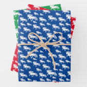 Tölter herde -Geschenkpapier 3 Farben Geschenkpapier Set (Beispiel)