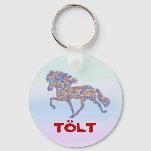 Tölter Schlüsselanhänger (Vorderseite)