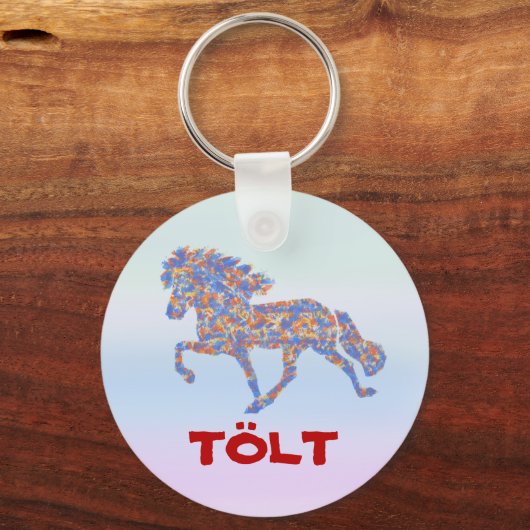 Tölter Schlüsselanhänger (Vorderseite)