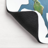 Toltet die Welt Mousepad (Ecke)