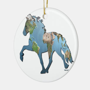 Tolting die Welt Keramikornament