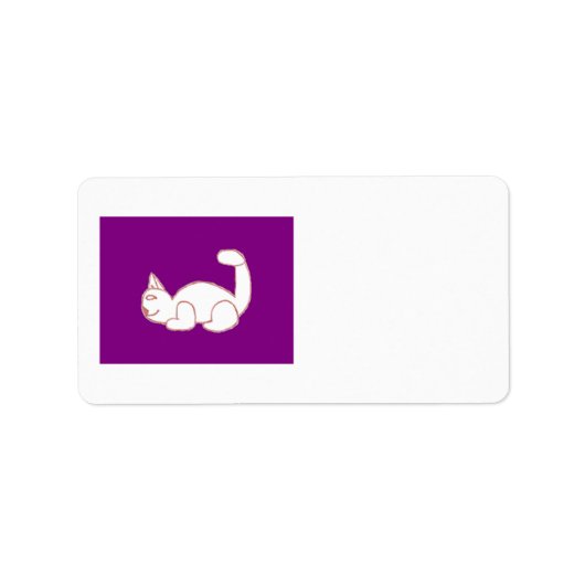 Tom Address Labels Adressaufkleber (Vorne)